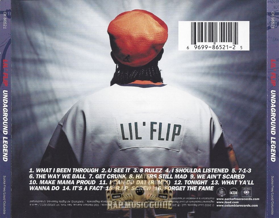 Lil' Flip - Undaground Legend: CD | Rap Music Guide